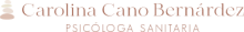 Logotipo Carolina Cano Psicóloga Clínica